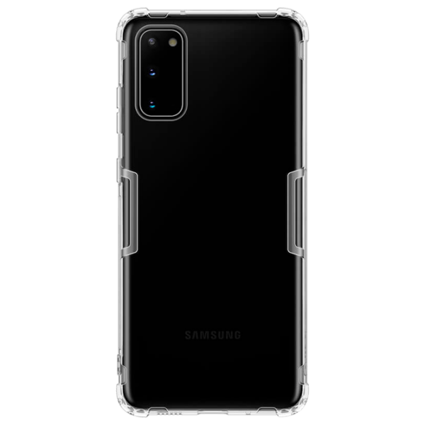 Чехол для смартфона Samsung Galaxy S20 (Nature) Белый Прозрачный Nillkin, TPU, Back photo 1