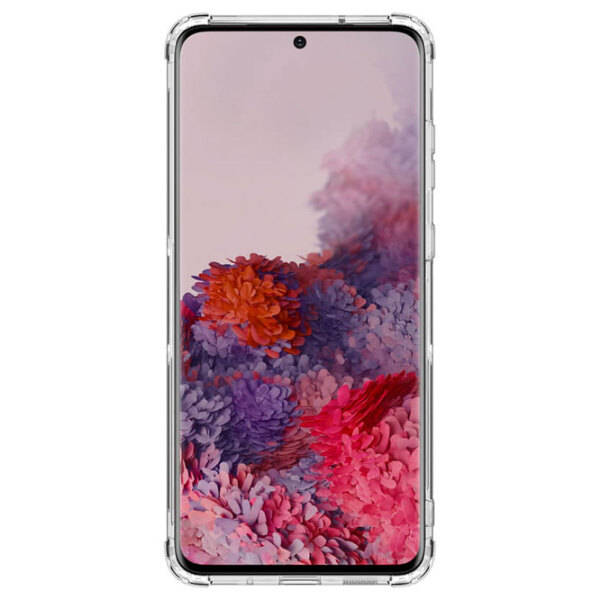 Чехол для смартфона Samsung Galaxy S20 (Nature) Белый Прозрачный Nillkin, TPU, Back photo 3