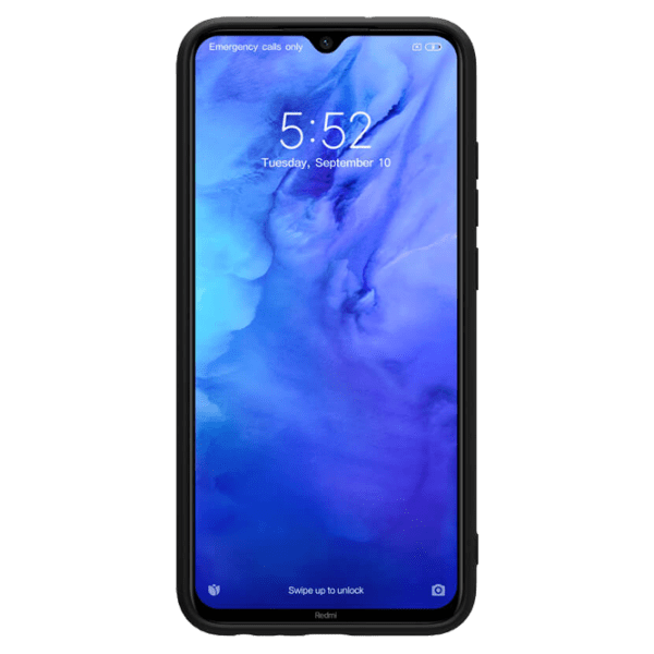 Чехол для смартфона Xiaomi Redmi Note 8/ Note 8 2021 (Rubber Wrapped) Черный Nillkin, TPU, Back photo 3
