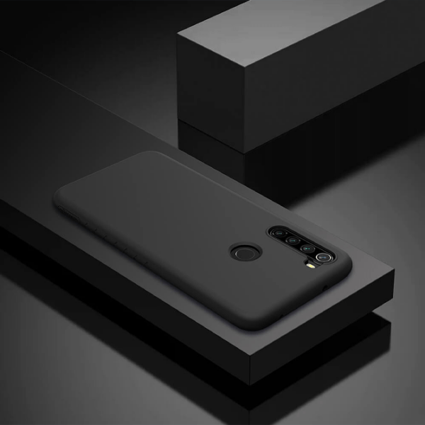 Чехол для смартфона Xiaomi Redmi Note 8/ Note 8 2021 (Rubber Wrapped) Черный Nillkin, TPU, Back photo 4