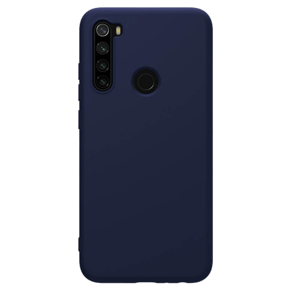 Чехол для смартфона Xiaomi Redmi Note 8 (Rubber Wrapped) Синий Nillkin, TPU, Back photo 1