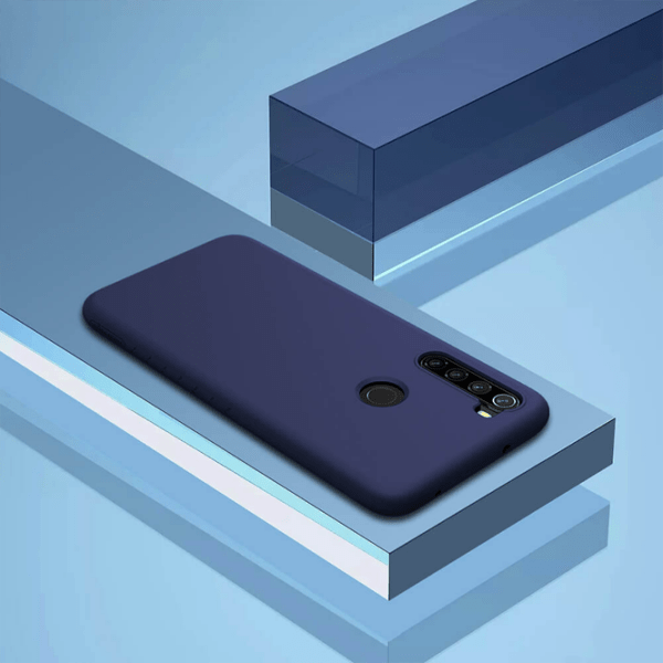 Чехол для смартфона Xiaomi Redmi Note 8 (Rubber Wrapped) Синий Nillkin, TPU, Back photo 4