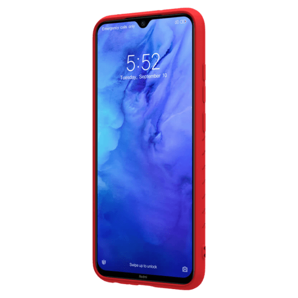 Чехол для смартфона Xiaomi Redmi Note 8/ Note 8 2021 (Rubber Wrapped) Красный Nillkin, TPU, Back photo 5
