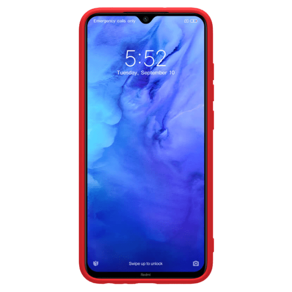 Чехол для смартфона Xiaomi Redmi Note 8/ Note 8 2021 (Rubber Wrapped) Красный Nillkin, TPU, Back photo 6