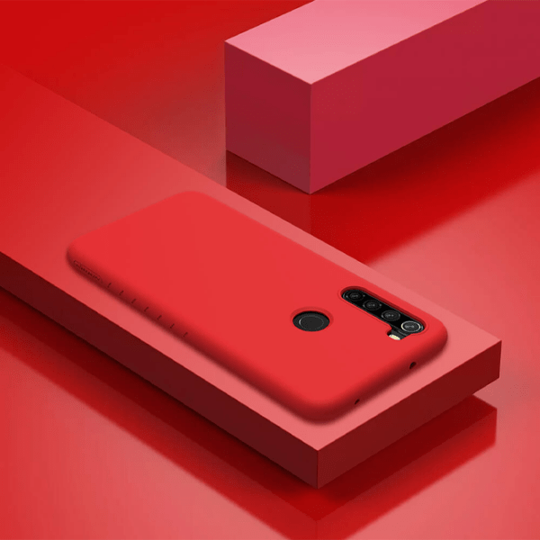 Чехол для смартфона Xiaomi Redmi Note 8/ Note 8 2021 (Rubber Wrapped) Красный Nillkin, TPU, Back photo 7