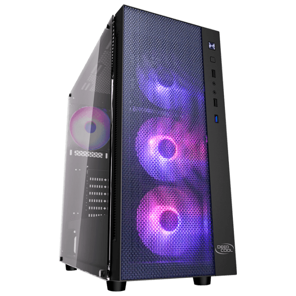 Корпус Deepcool MATREXX 55 MESH ADD-RGB 4F Черный micro ATX photo 1
