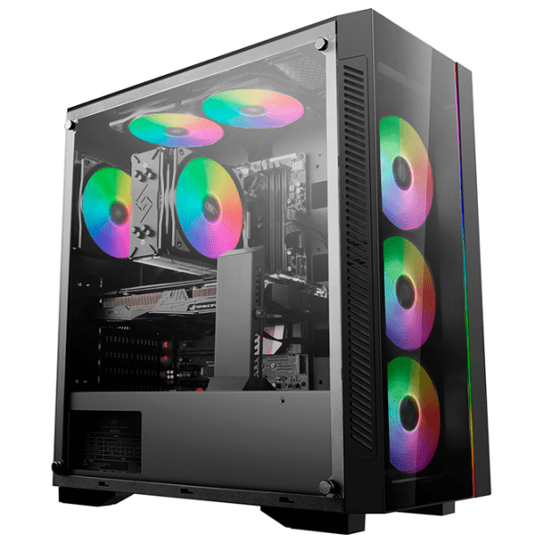 Carcasă Deepcool Matrexx 55 V3 ADD-RGB 3F Black micro ATX photo 11