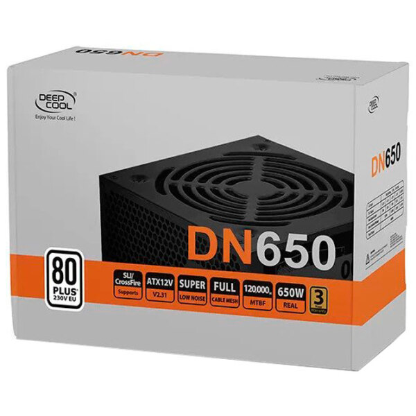 Блок питания ATX 12V 2.3 Deepcool DN650 650 Вт Черный  photo 5