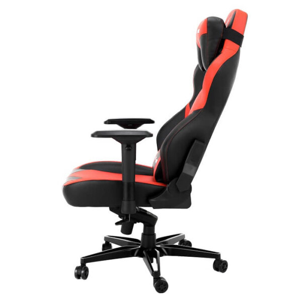 Игровое Кресло UniGamer 0008R9ATG, Чёрный Красный  photo 3