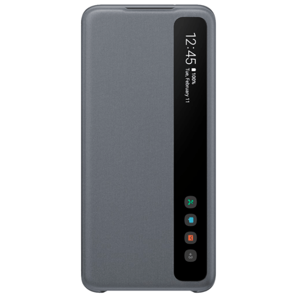 Husă pentru smartphone Samsung Galaxy S20 (EF-ZG980CJEG) Gray Samsung, Silicon, Flip Cover photo 2