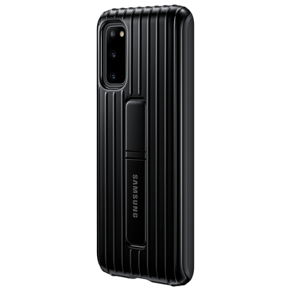 Husă pentru smartphone Samsung Galaxy S20 (EF-RG980CBEG) Black Samsung, PC, Protective Standing photo 2
