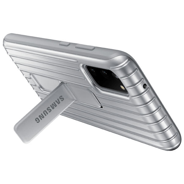 Husă pentru smartphone Samsung Galaxy S20 (EF-RG980CBEG) Silver Samsung, PC, Protective Standing photo 5