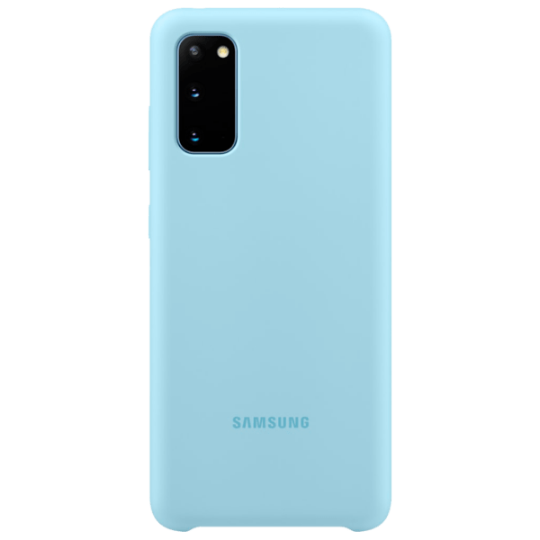 Husă pentru smartphone Samsung Galaxy S20 (EF-PG980TLEG) Blue Samsung, TPU, photo 1