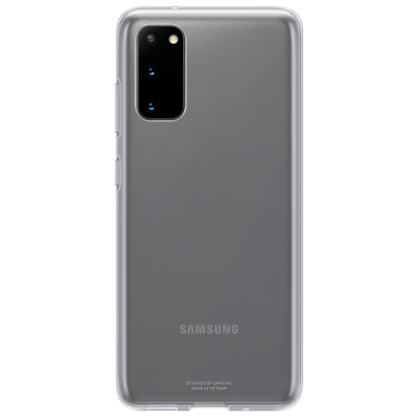 Husă pentru smartphone Samsung Galaxy S20 (EF-QG980) Transparent Samsung, Silicon, Back photo 1