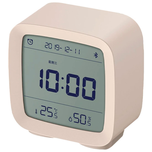 Ceas cu alarmă smart Xiaomi Qingping Beige  photo 2