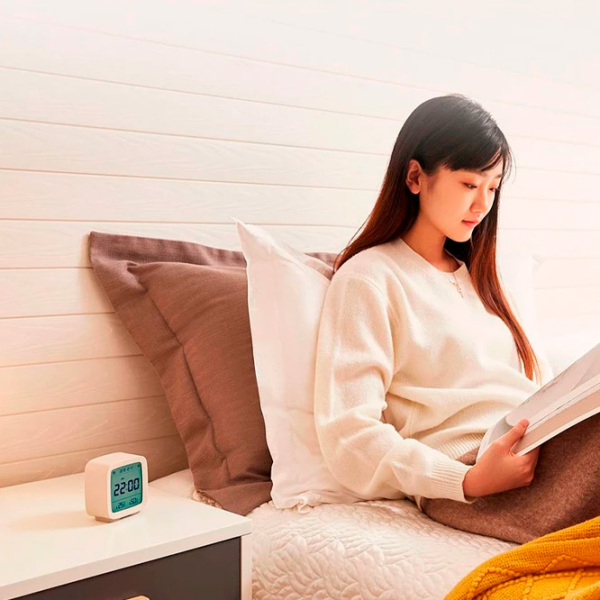 Ceas cu alarmă smart Xiaomi Qingping Beige  photo 4