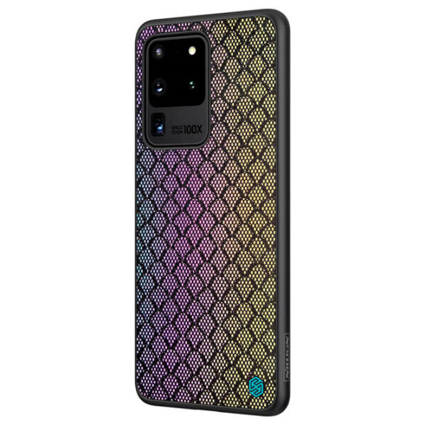 Чехол для смартфона Samsung Galaxy S20 Ultra (Gradient Twinkle) Радуга Nillkin, ПК, Back photo 2