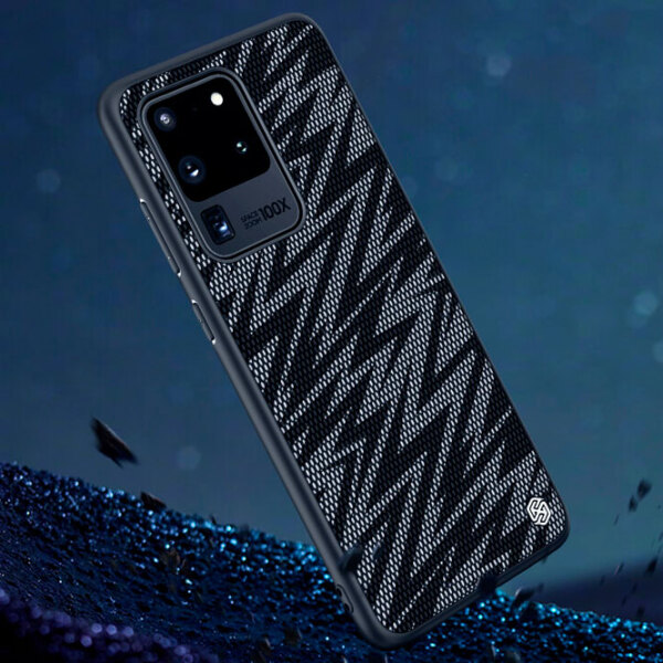 Чехол для смартфона Samsung Galaxy S20 Ultra (Gradient Twinkle) Черный Nillkin, ПК, Back photo 4