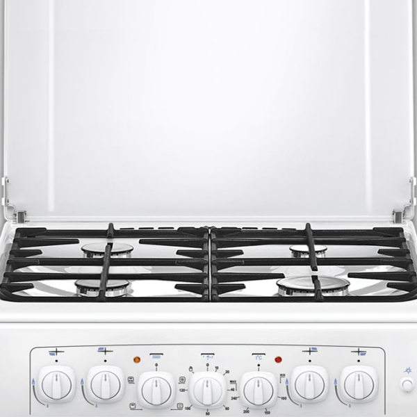 Aragaz Gefest 6102-02 White Tipul plitei: Pe gaz, 55 l, Tipul cuptorului: Electric photo 2