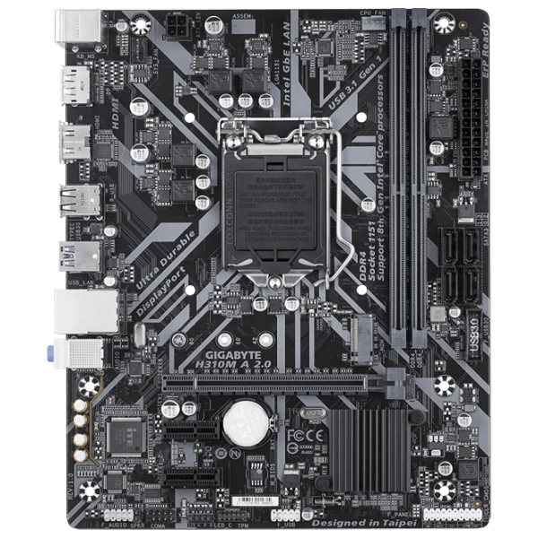 Placă de bază Gigabyte H310M A 2.0 mATX  photo 1