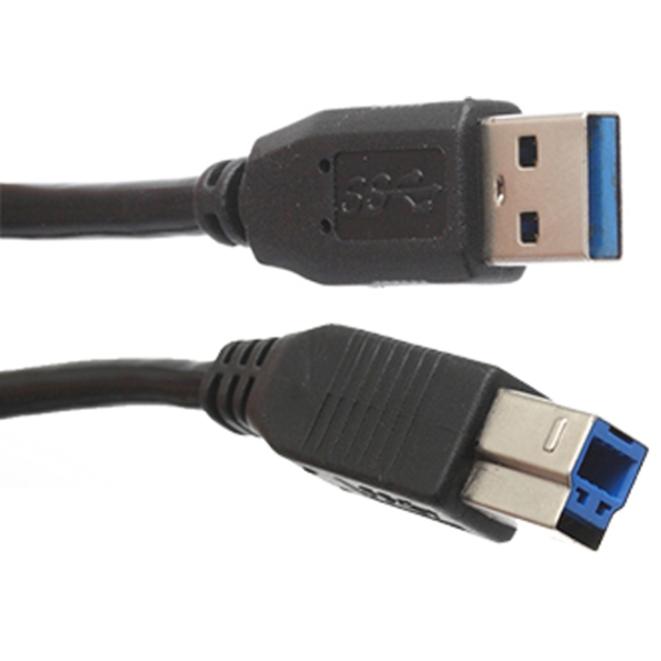 Кабель данных Sven USB 3.0 Am-Bm USB 3.0 Type-A/ USB 3.0 Type-B Черный  photo 2