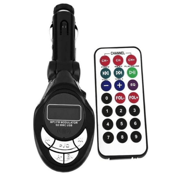 FM Modulator Sertec FM-110 Black  photo 2