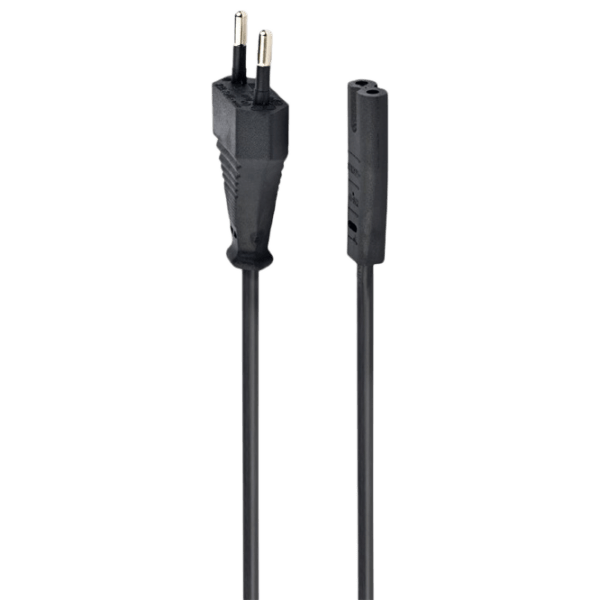 Cablu de alimentare Cablexpert PC-184-VDE Schuko/ C7 Black  photo 1
