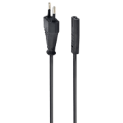 Cablu de alimentare Cablexpert PC-184-VDE Schuko/ C7 Black 