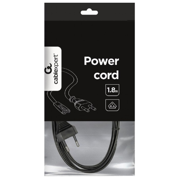 Cablu de alimentare Cablexpert PC-184-VDE Schuko/ C7 Black  photo 5