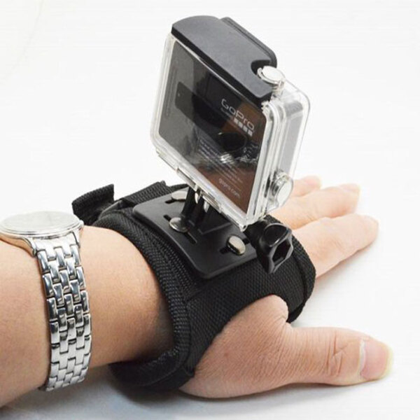 Suport pentru cameră action Eggo Glove-style Hand Mount Black  photo 6