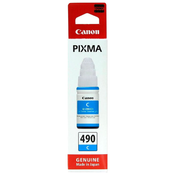 Cerneală pentru imprimantă Canon GI-490 Cyan  photo 2