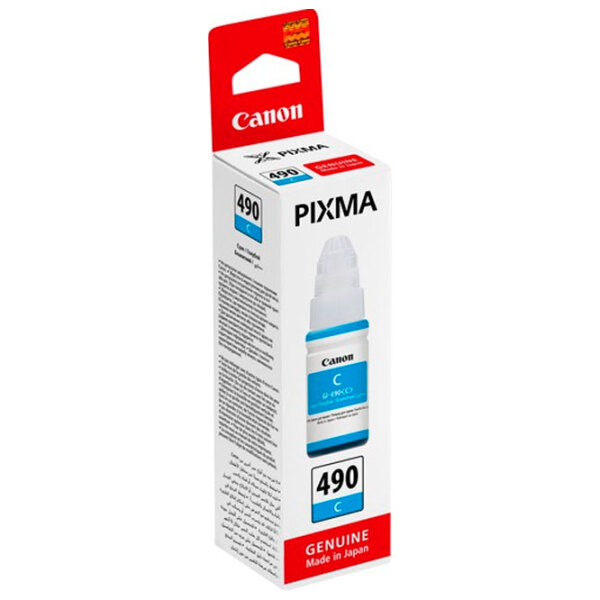 Cerneală pentru imprimantă Canon GI-490 Cyan  photo 3