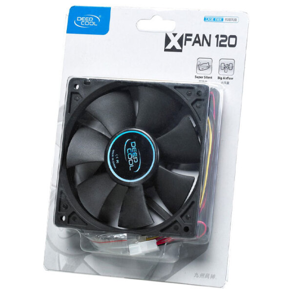 Вентилятор для корпуса Deepcool XFAN120 Черный  photo 3