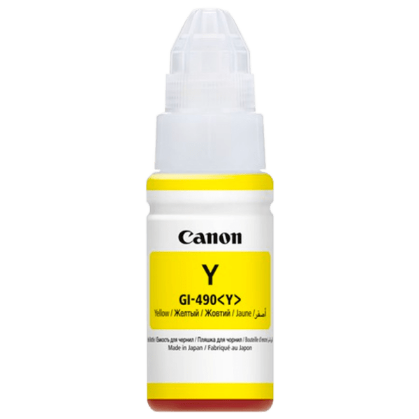 Cerneală pentru imprimantă Canon GI-490 Yellow  photo 1