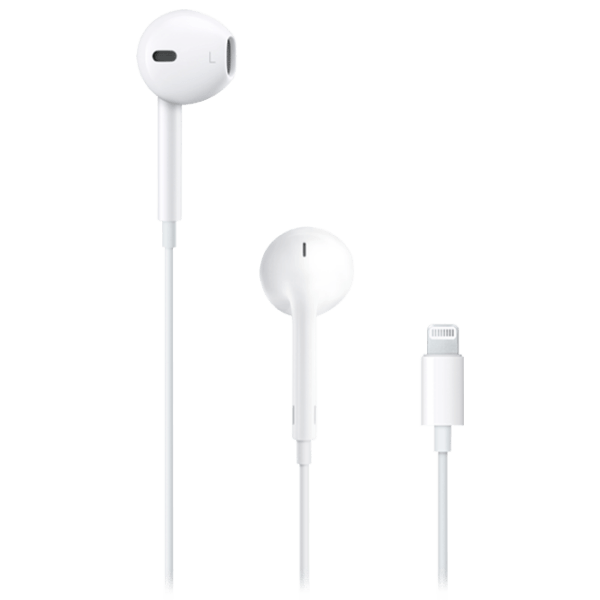 Căști Apple EarPods with Lightning MMTN2AM/A White Cu fir / Personal / In ear photo 1