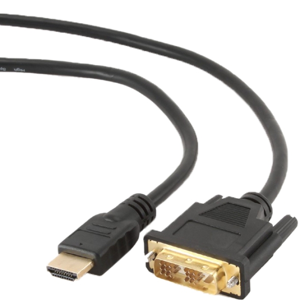 Cablu video Gembird CC-HDMI-DVI-0.5M HDMI/ HDMI Black  photo 2