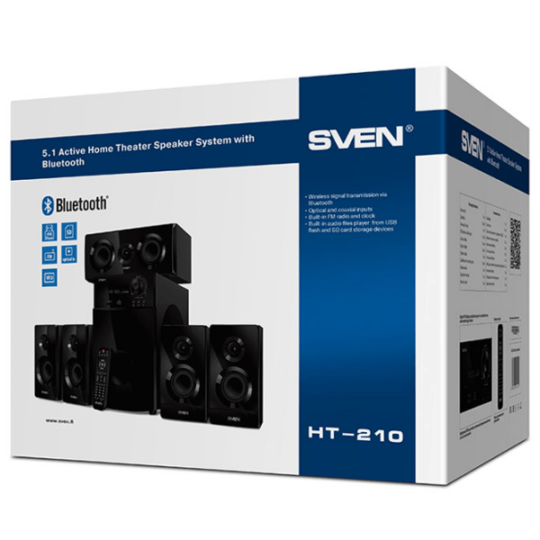 Sistem audio Sven HT-210 Black  photo 9