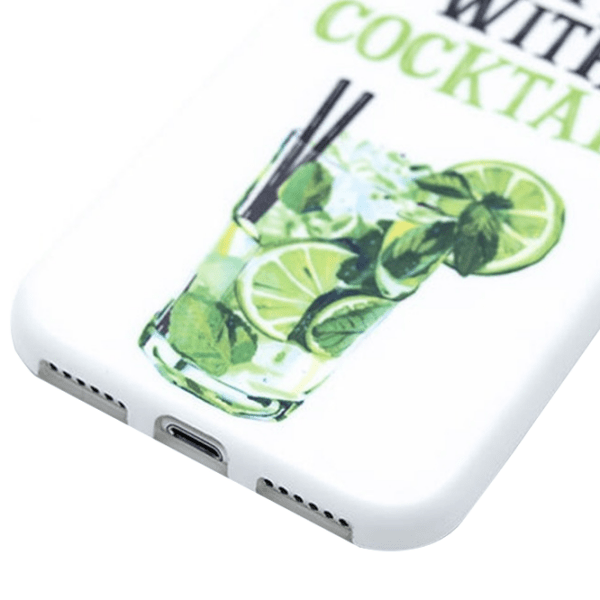 Чехол для смартфона Apple iPhone 7/ 8/ SE2 (Cocktail) Белый i-Paint, TPU, Back photo 3