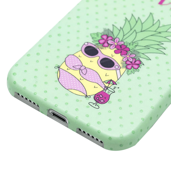 Чехол для смартфона Apple iPhone 7/ 8/ SE2 (Pineapple) Светлый Зелёный i-Paint, TPU, Back photo 4