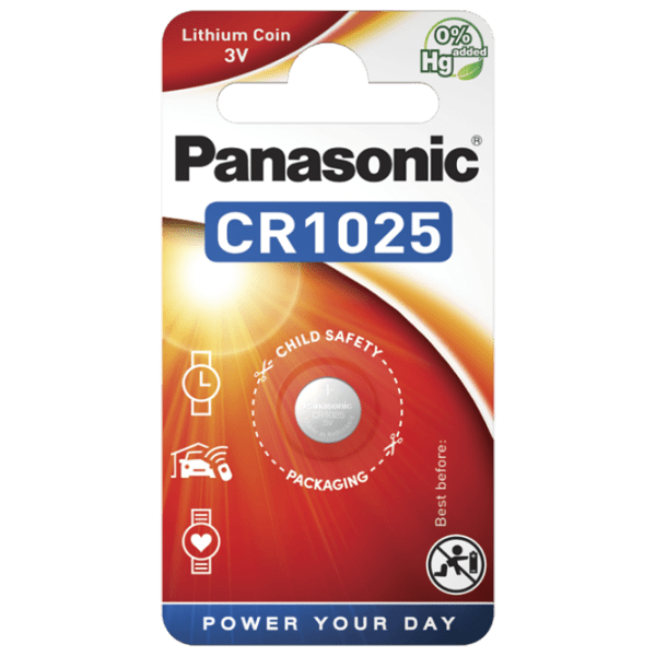 Baterie Panasonic CR-1025EL/1B Lithium CR1025 (1 buc.)  photo 1