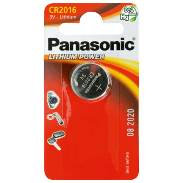 Baterie Panasonic CR-2016EL/1B Lithium CR2016 (1 buc.)  photo 1