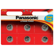 Батарейка Panasonic CR-2016EL/6B Lithium CR2016 (6 шт.) 