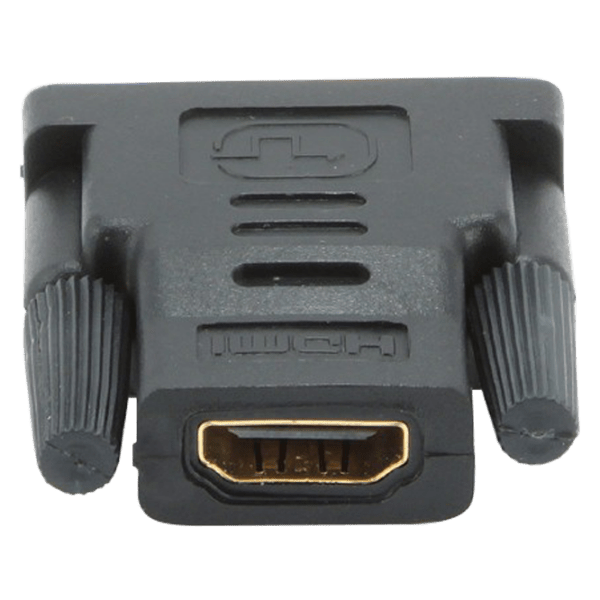 Adaptor Gembird A-HDMI-DVI-2 Black  photo 1