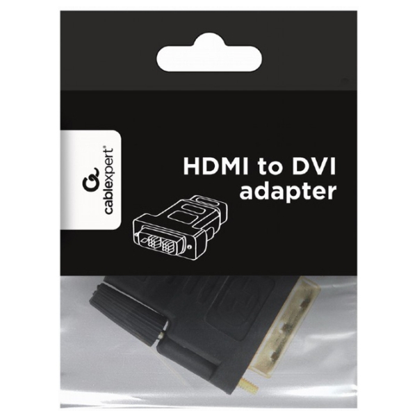Adaptor Gembird A-HDMI-DVI-2 Black  photo 4