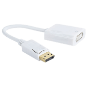 Кабель видео Gembird A-DPM-DVIF-002 DisplayPort/ DVI Белый 