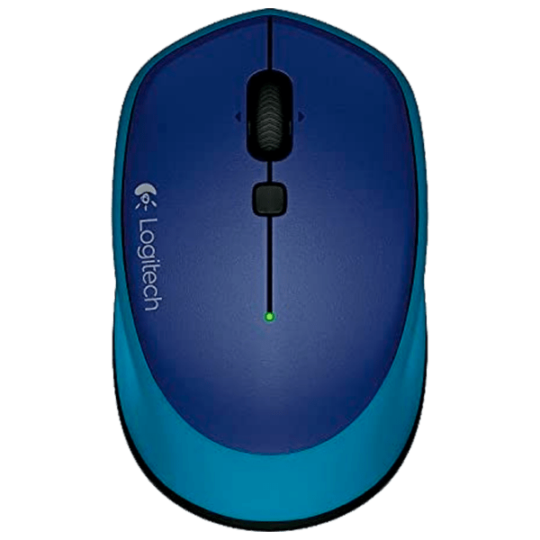 Mouse Logitech M335 Blue Fără fir, 1200 dpi photo 1
