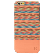 Husă pentru smartphone Apple iPhone 7/ 8 (Coque bois) Cappuccino Orange THE KASE, Lemn, Back