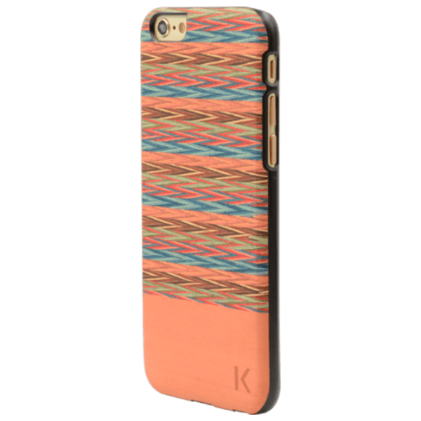 Husă pentru smartphone Apple iPhone 7/ 8 (Coque bois) Cappuccino Orange THE KASE, Lemn, Back photo 2