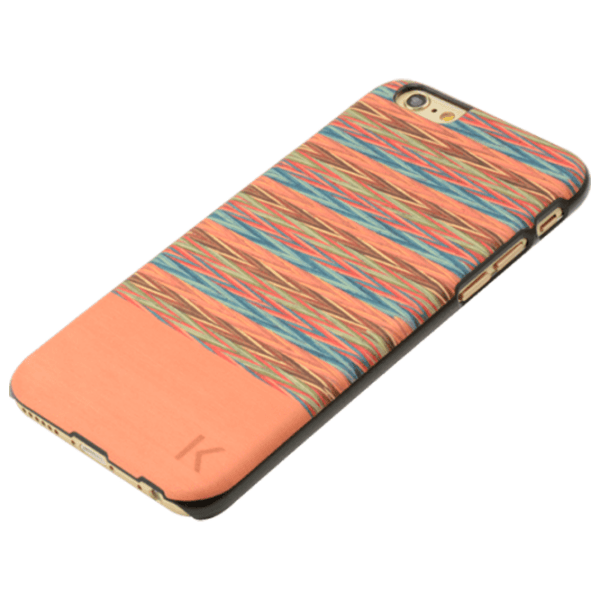 Husă pentru smartphone Apple iPhone 7/ 8 (Coque bois) Cappuccino Orange THE KASE, Lemn, Back photo 3