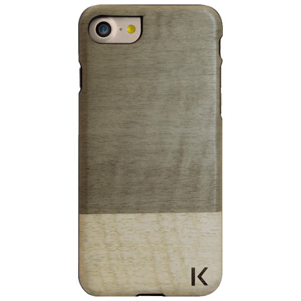 Husă pentru smartphone Apple iPhone 7/ 8/ SE2 (Coque Bling Strass) Minuit Noir & Argent Gray THE KASE, PP, Book Cover photo 1